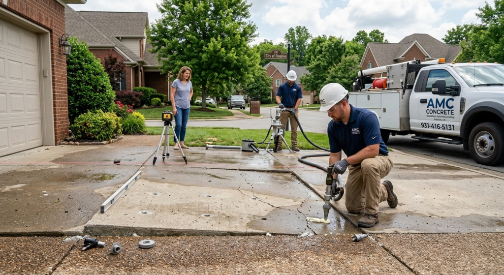 concrete leveling Franklin TN