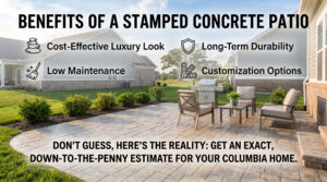 stamped concrete patio cost