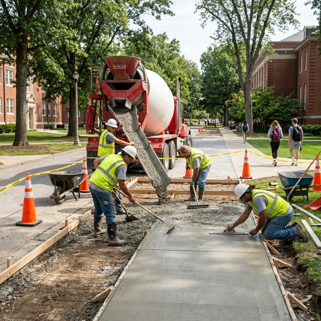 Concrete Installation in College Grove TN