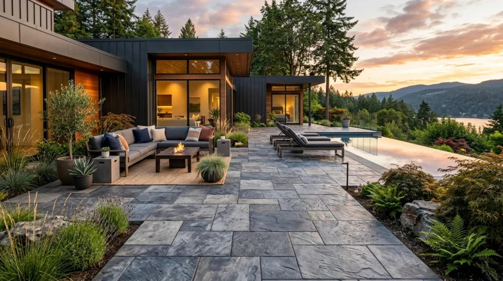 concrete design ideas for patios