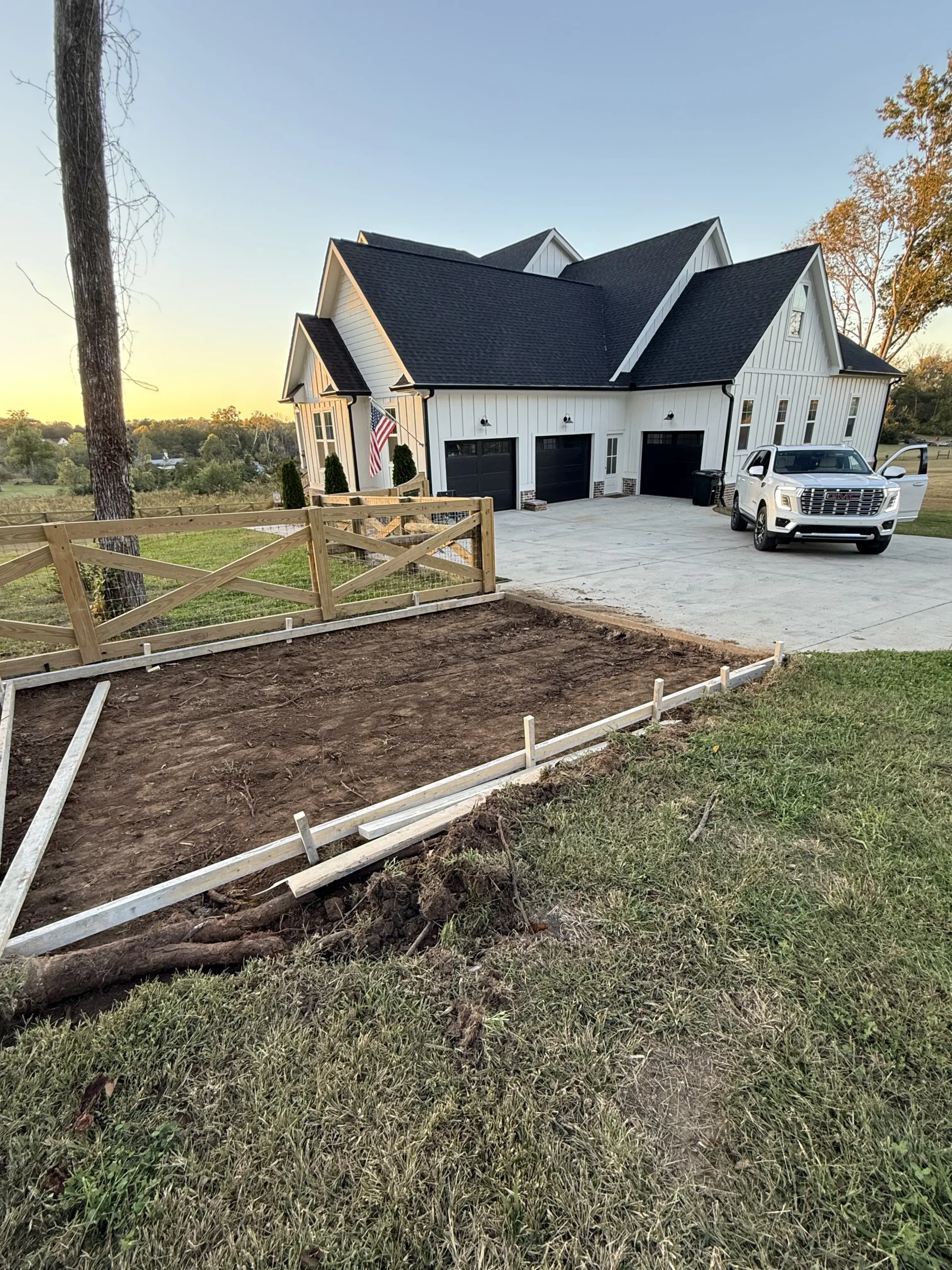 concrete driveway installation contractors