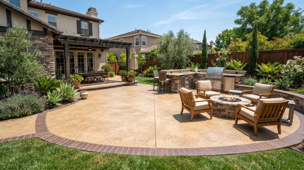 Concrete Patio Installation Services Brentwood