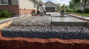 concrete driveway replacement williamson county