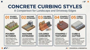 concrete curbing columbia tn
