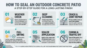 how often to seal concrete patio
